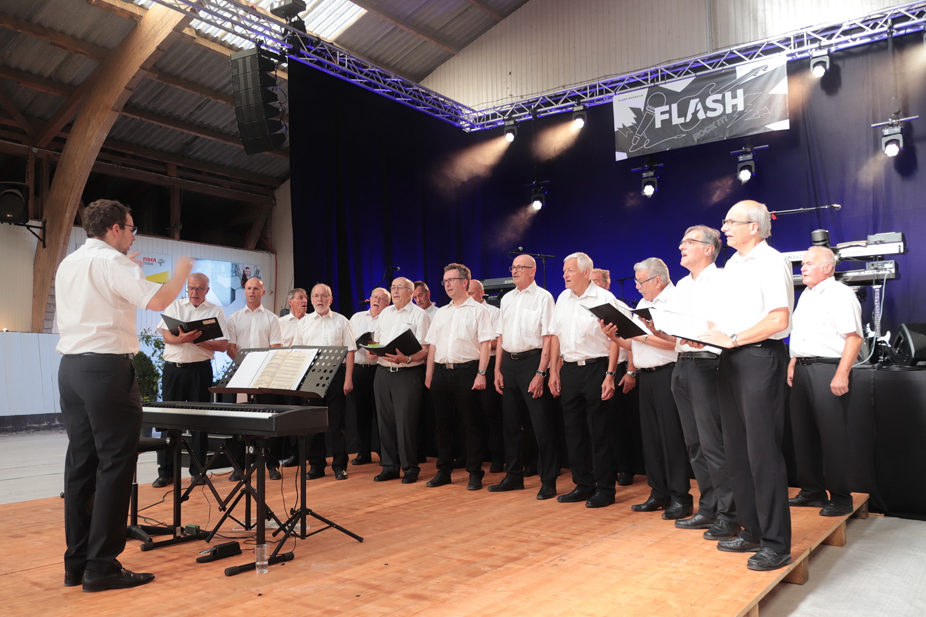 Liederkran am Ottenberg an der Pfyner Music Night 02.07.2022