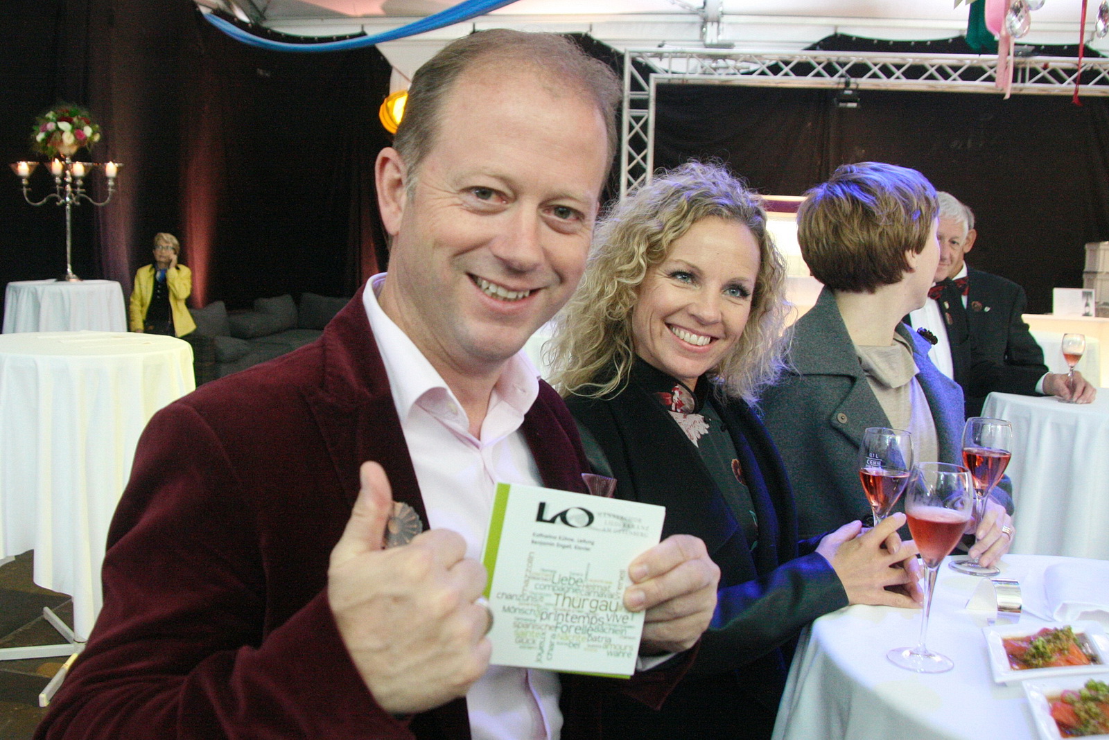 Trompeter Dani Felber findet die Liederkranz-CD gut IMG 1187