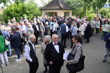 Apéro nach dem Konzert im evang. Kirchgemeindehaus